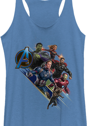 Ladies Avengers Endgame Racerback Tank Top