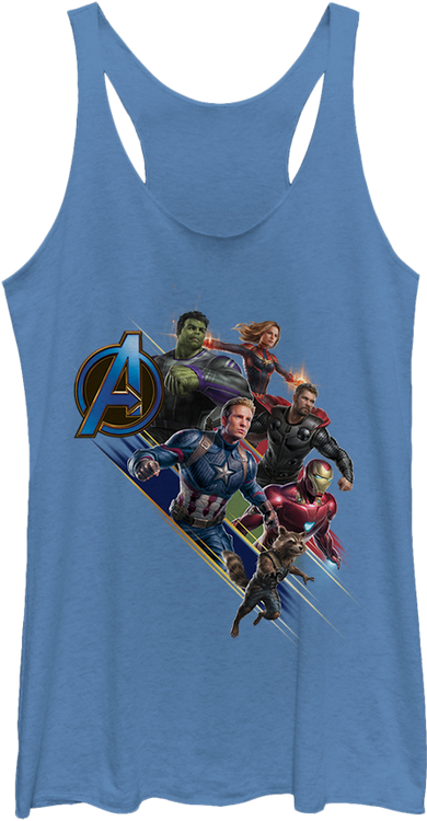 Ladies Avengers Endgame Racerback Tank Top - main product image