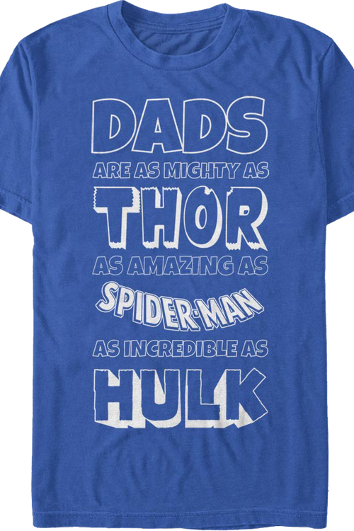 Fathers day avengers shirt outlet