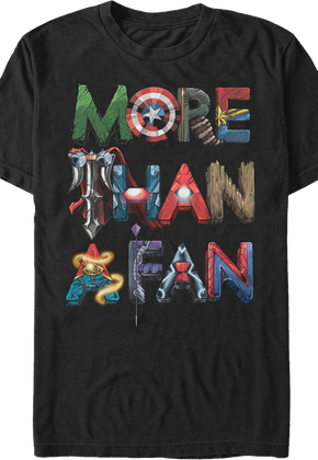 Avengers More Than A Fan Marvel Comics T-Shirt