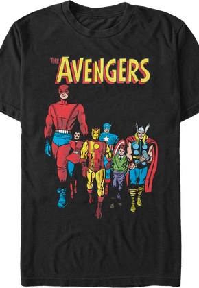 Avengers Stand Together Marvel Comics T-Shirt