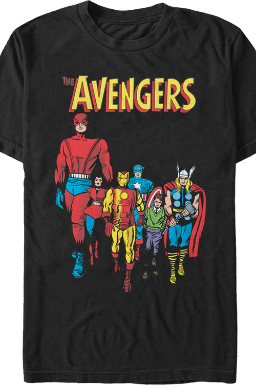 Avengers Stand Together Marvel Comics T-Shirt - main product image
