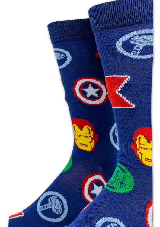 Avengers Symbols Marvel Comics Socks - main product image