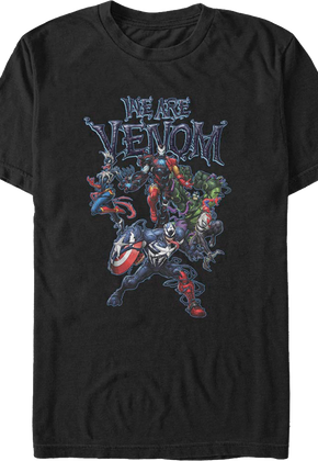 Avengers We Are Venom Marvel Comics T-Shirt