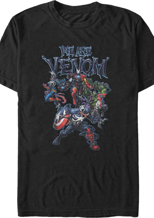Avengers We Are Venom Marvel Comics T-Shirt - main product image