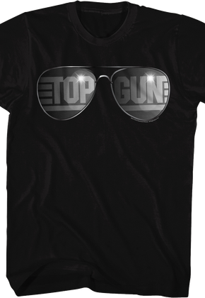 Aviator Sunglasses Top Gun T-Shirt