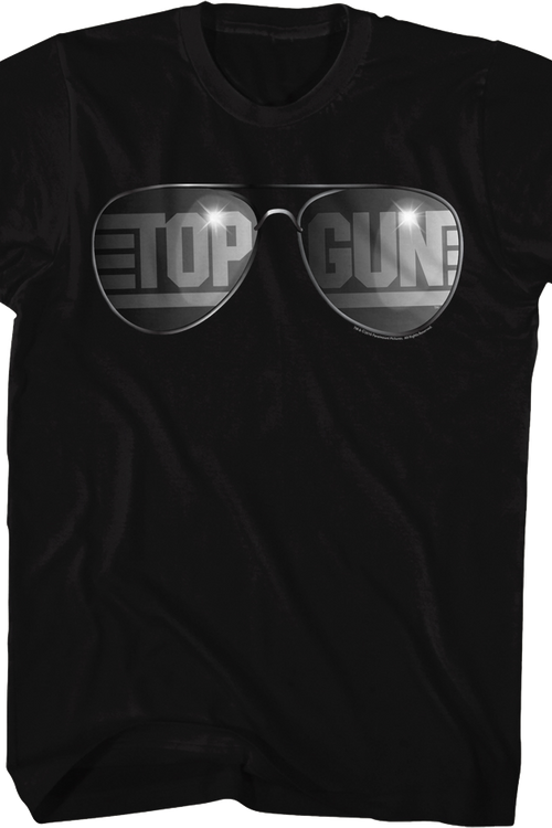 Aviator Sunglasses Top Gun T-Shirtmain product image