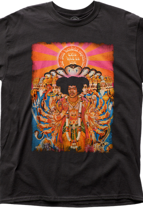 Black Axis Bold As Love Jimi Hendrix T-Shirt