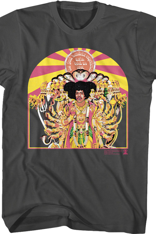 Axis Bold As Love Jimi Hendrix T-Shirtmain product image