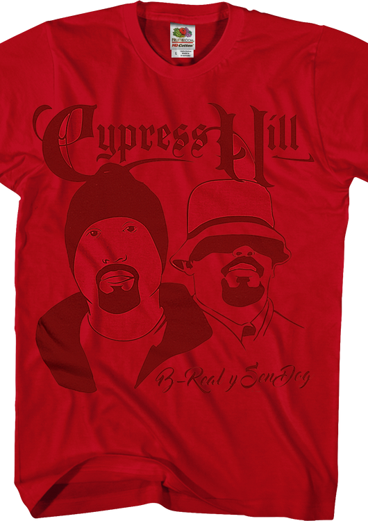 B-Real and Sen Dog Cypress Hill T-Shirt - main product image