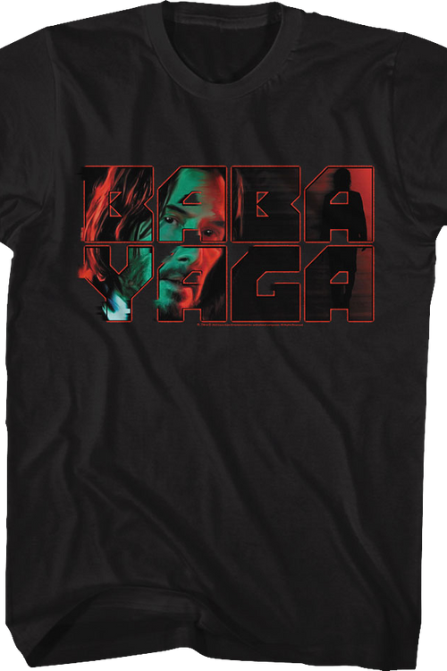 Baba Yaga Photo John Wick T-Shirtmain product image
