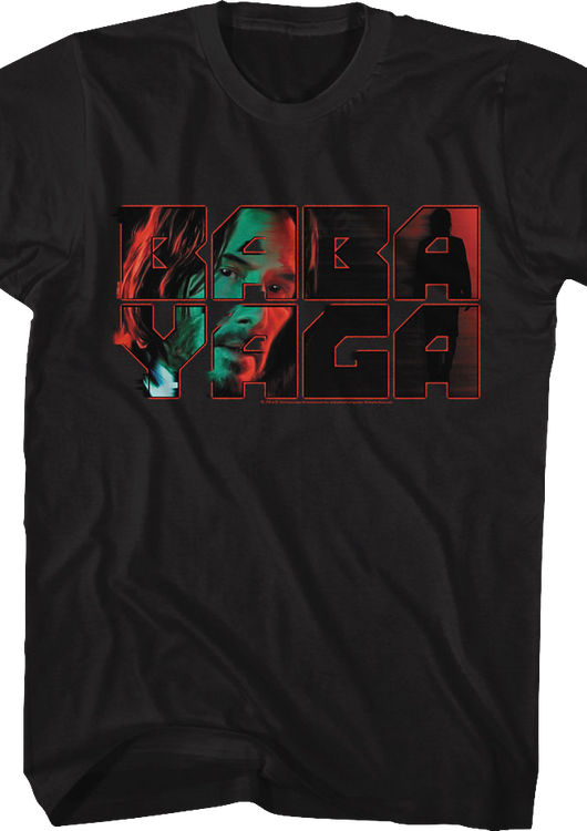 Baba Yaga Photo John Wick T-Shirt - main product image