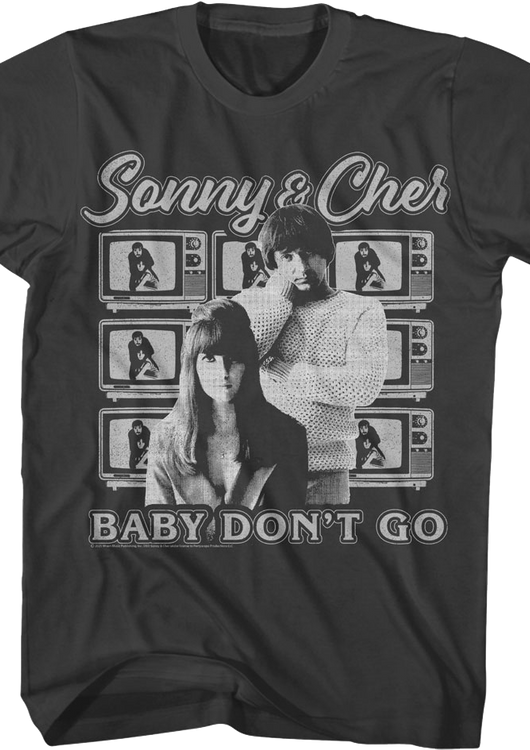 Baby Don't Go Sonny & Cher T-Shirt - main product image