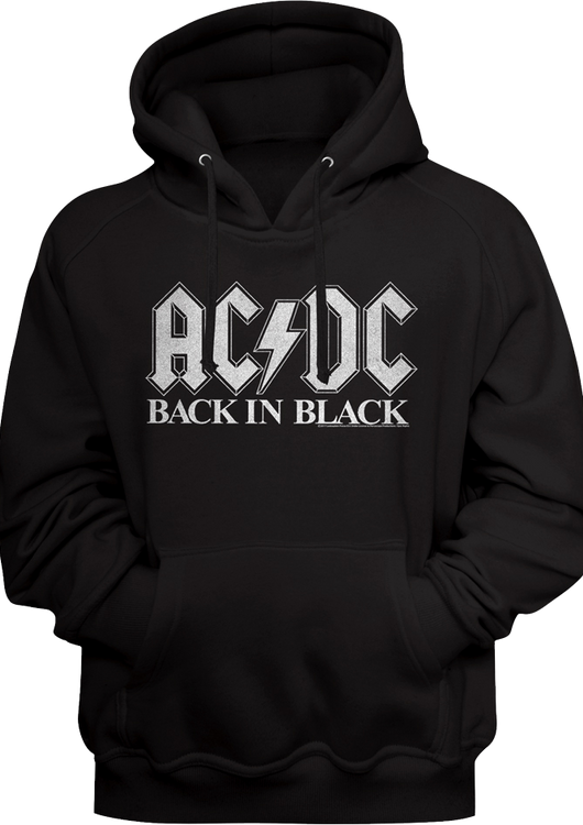 Back In Black ACDC Hoodie - main product image
