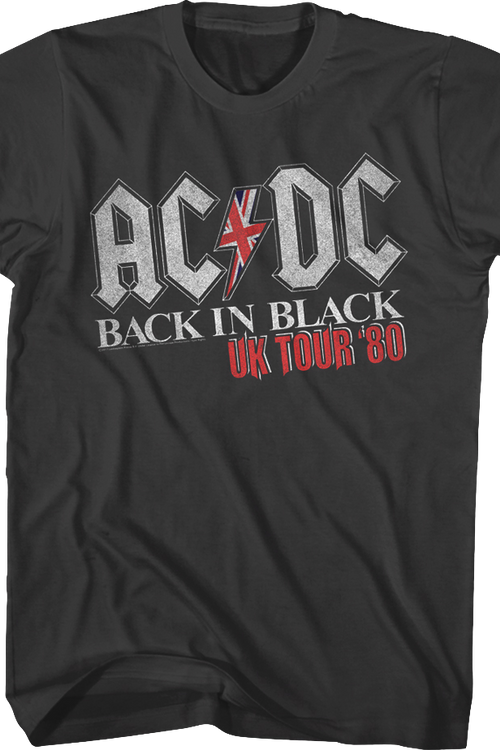 Back In Black UK Tour ACDC T-Shirtmain product image