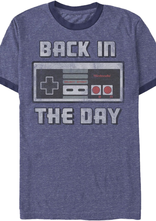 Back In The Day Nintendo Ringer Shirt - main product image