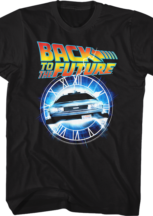 Back In Time Back To The Future T-Shirt - main product image
