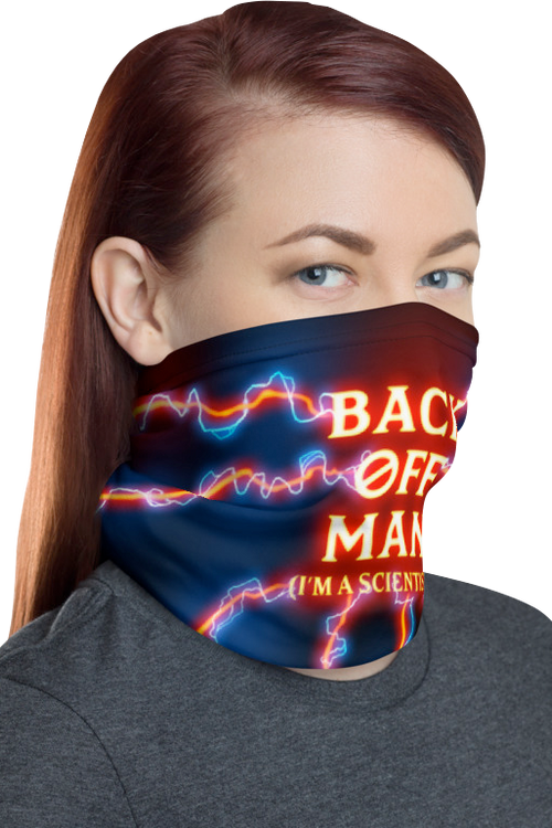 Back Off Man I'm A Scientist Ghostbusters Neck Gaitermain product image