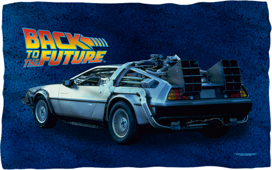 Back To The Future 36 x 58 Fleece Blanket - main product image