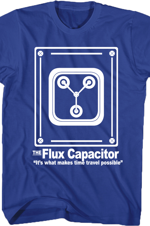 Back to the Future Flux Capacitor T-Shirtmain product image