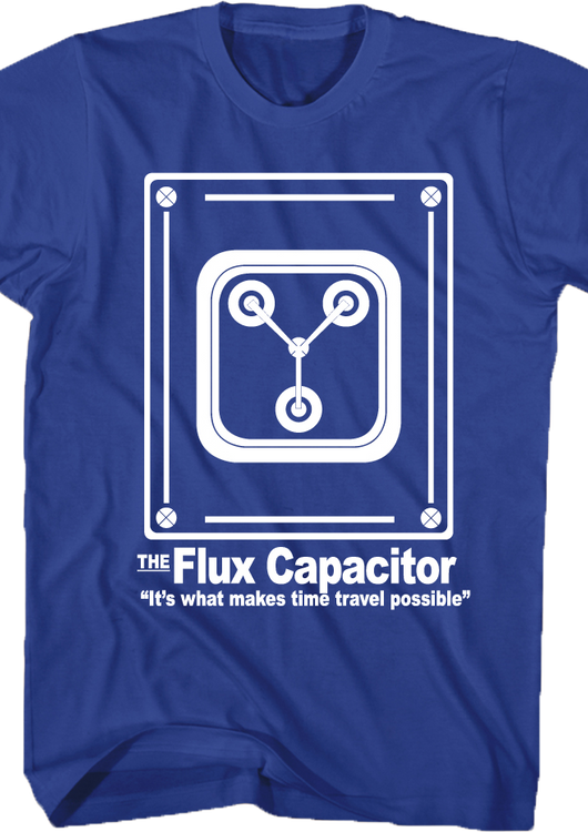 Back to the Future Flux Capacitor T-Shirt - main product image