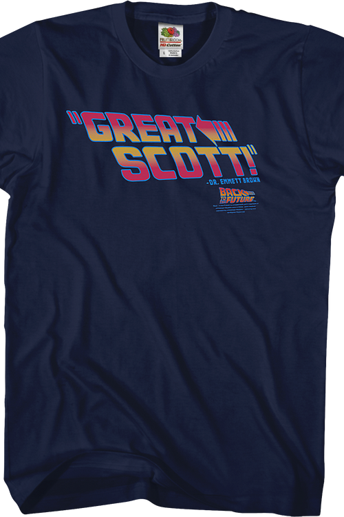 Back To The Future Great Scott Shirtmain product image