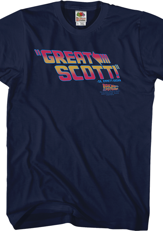 Back To The Future Great Scott Shirt - main product image