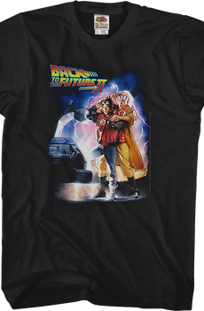 Back To The Future II Movie Poster Shirt