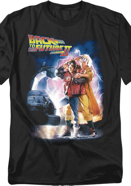 Back To The Future II Movie Poster Shirt - main product image