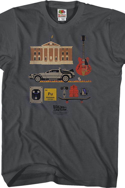 Back to the Future Items T-Shirtmain product image