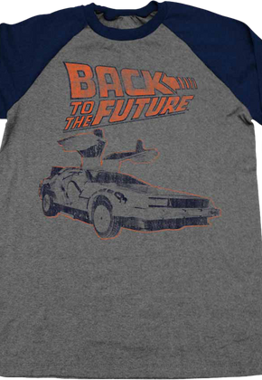 Back To The Future Raglan Baseball Shirt