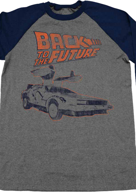 Back To The Future Raglan Baseball Shirt - main product image