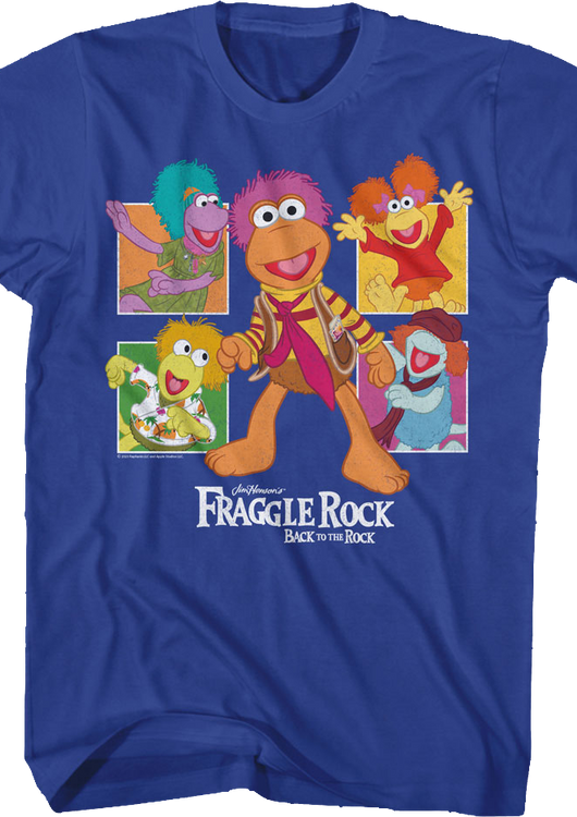 Back To The Rock Fraggle Rock T-Shirt - main product image