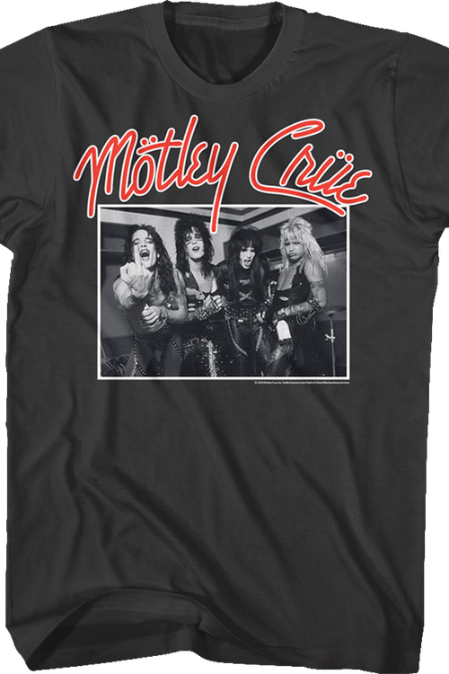 Backstage Photo Motley Crue T-Shirtmain product image