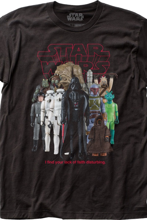 Bad Guy Action Figures Star Wars T-Shirtmain product image
