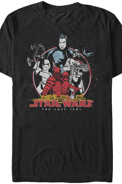 Bad Guys Star Wars The Last Jedi T-Shirtmain product image