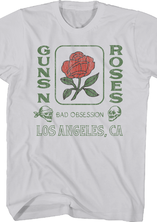 Bad Obsession Guns N' Roses T-Shirt - main product image
