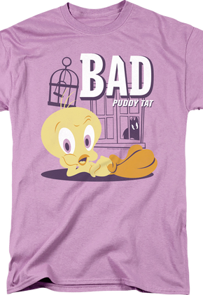 Bad Puddy Tat Looney Tunes T-Shirt