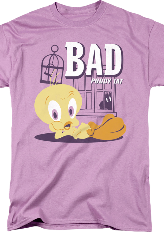 Bad Puddy Tat Looney Tunes T-Shirt - main product image