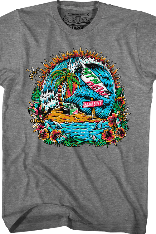 Exclusive Baja Or Bust Mountain Dew T-Shirtmain product image