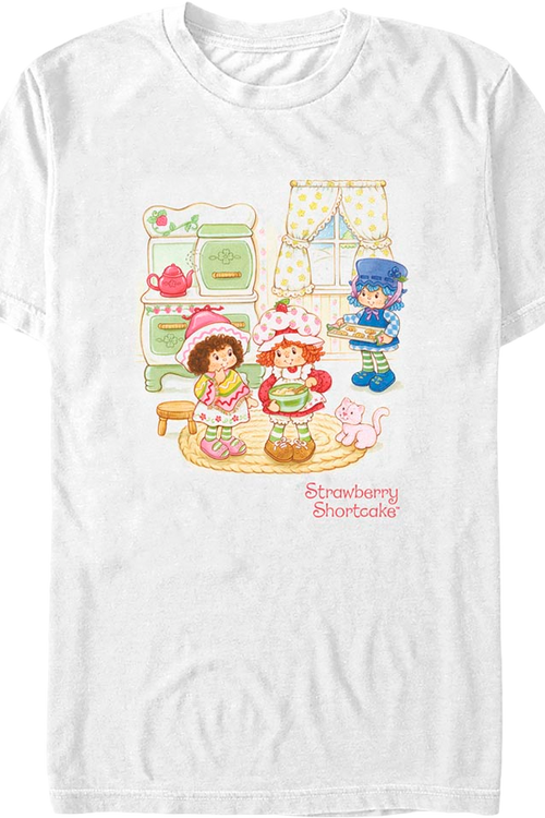 Baking With Friends Strawberry Shortcake T-Shirt - main product image