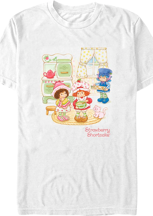 Baking With Friends Strawberry Shortcake T-Shirt - main product image