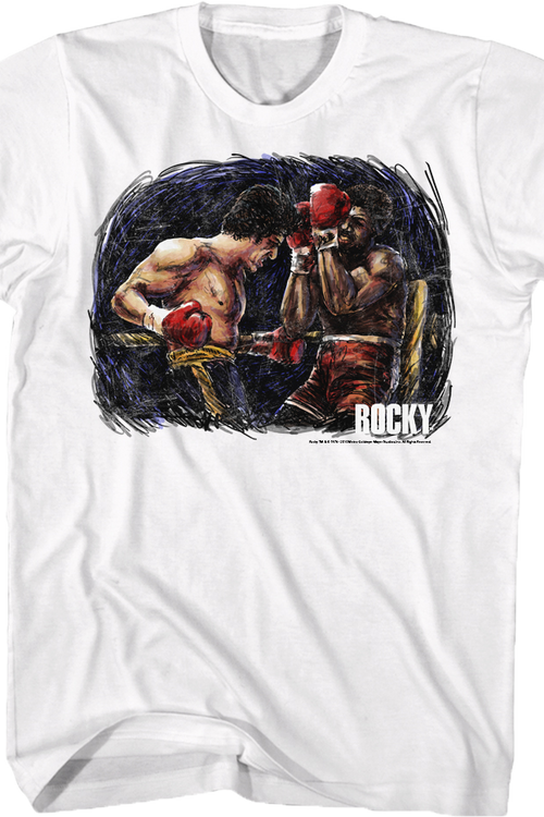 Balboa Creed Painting Rocky T-Shirtmain product image