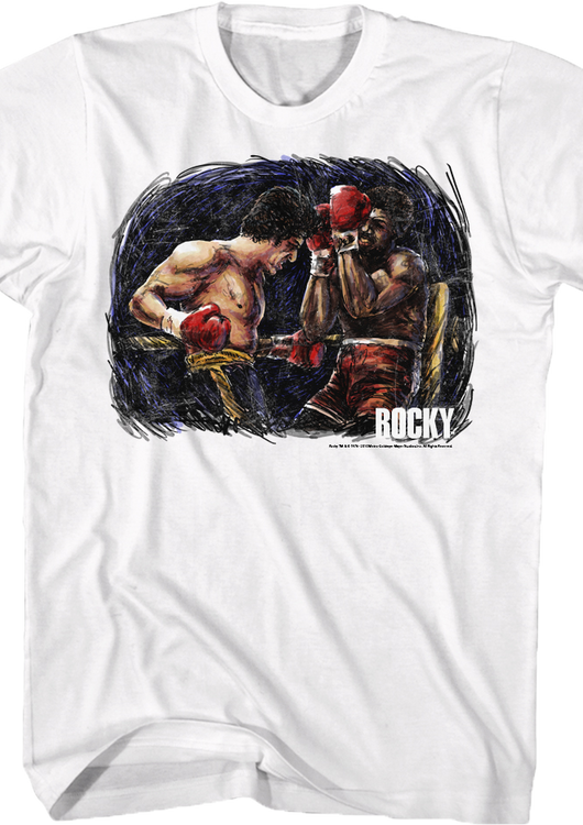 Balboa Creed Painting Rocky T-Shirt - main product image