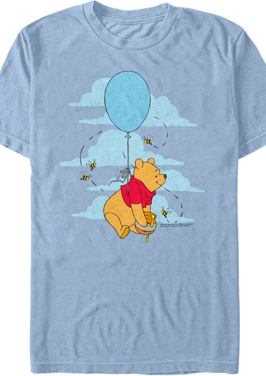 Balloon Ride Winnie The Pooh T-Shirt - main product image