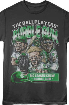 Ballplayers' Bubble Gum Collage Big League Chew T-Shirt