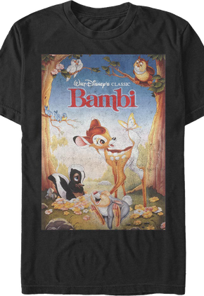 Bambi Poster Disney T-Shirt