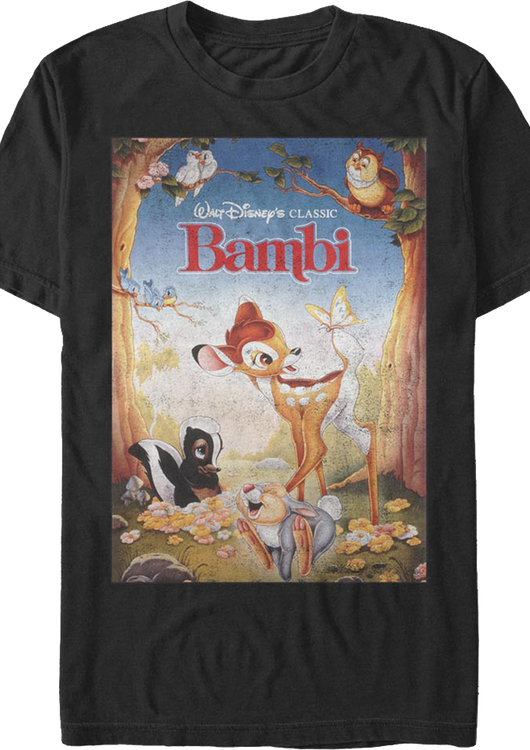 Bambi Poster Disney T-Shirt - main product image