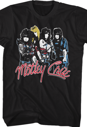 Band And Logo Motley Crue T-Shirt