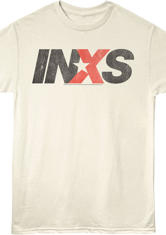 Band Logo INXS T-Shirt - main product image